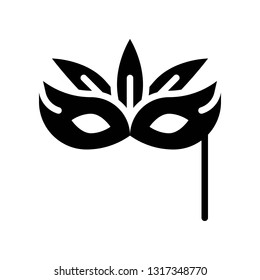 Mask vector, Feast of Saint Patrick line style icon