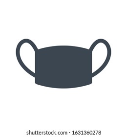 mask vector glyph color icon 