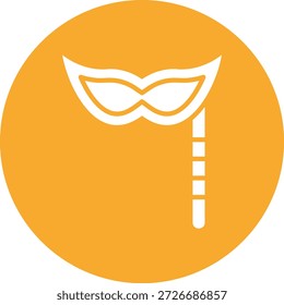Ilustración de diseño de icono de Vector de máscara