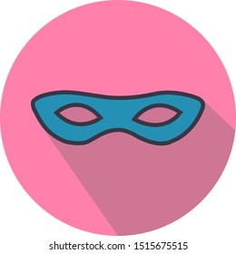 mask vector icon. vector graphics