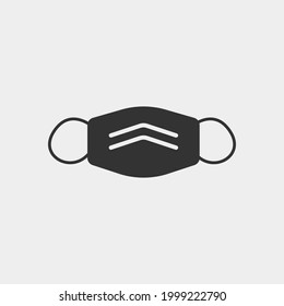 mask vector icon illustration sign 