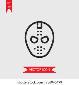 Mask vector icon, illustration symbol