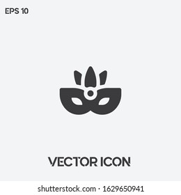 Mask vector icon illustration. Ui/Ux. Premium quality. 