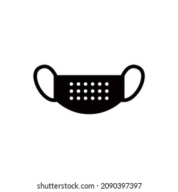 mask vector icon, protection virus, safety symbol. Modern,simple flat vector illustration for web site or mobile app