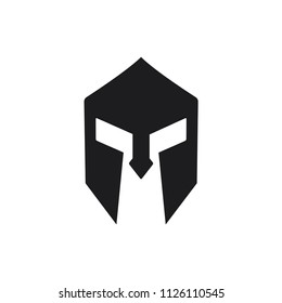 mask vector icon, warrior mask icon in trendy flat style, spartan