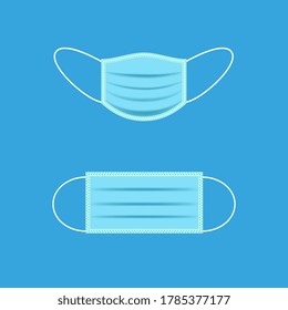 Máscara diseño de icono de ilustración de vector