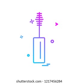 Maskara icon design vector