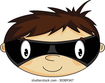 Masked Boy Superhero