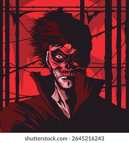 masked man in the opera theater