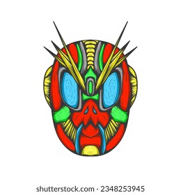 Masked rider mark 1608232215 engraving style