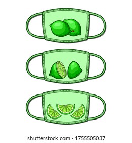Masker Design for Fun with Lime on it