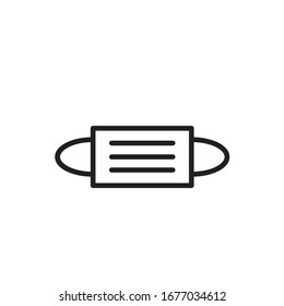 Masker Icon Design Vector Template