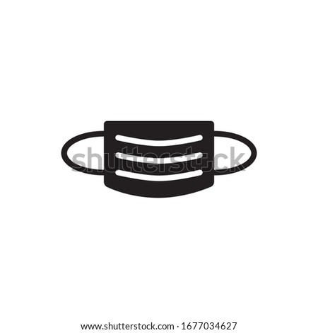 Masker Icon Design Vector Template