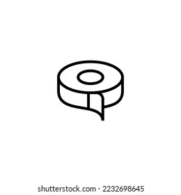 masking tape icon vector design templates 