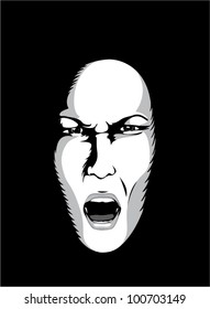 Masks: anger