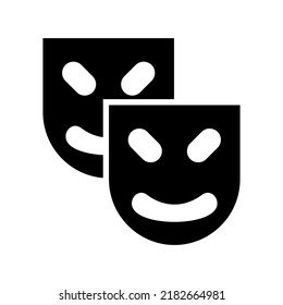masks icon or logo isolated sign symbol vector illustration - high quality black style vector icons
