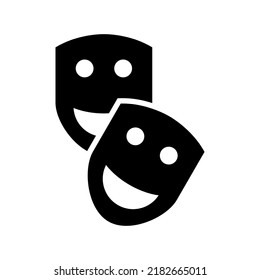 masks icon or logo isolated sign symbol vector illustration - high quality black style vector icons
