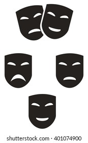 Masks icon set