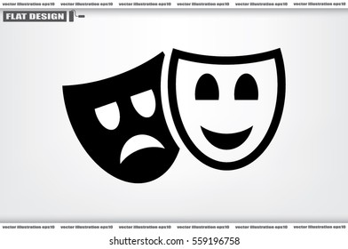 Masks icon vector illustration 