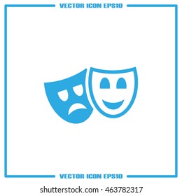 Masks icon. Vector illustration eps10.