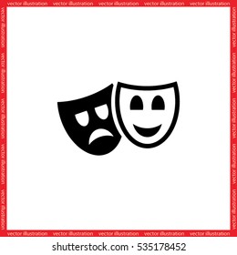 Masks icon vector illustration eps10.