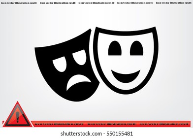Masks icon vector illustration eps10.
