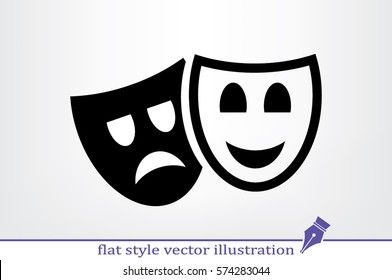Masks icon vector illustration eps10.