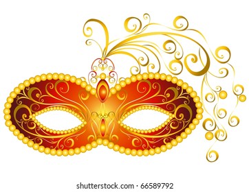 Masks for a masquerade. Vector