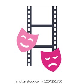 masks performance strip production movie film