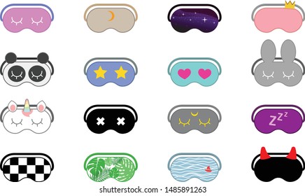 Masks for sleeping. Eye mask.