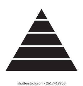 Maslow Hierarchy Of Needs. Vector illustration