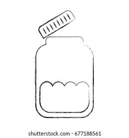 mason jar bottle icon