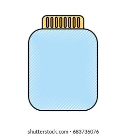 mason jar bottle icon