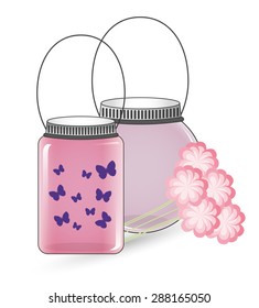 mason jar design, vector illustration eps10 graphic 