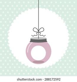 mason jar design, vector illustration eps10 graphic 