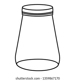 mason jar glass with lid