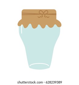 mason jar isolated icon