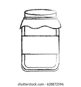 mason jar isolated icon