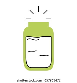 mason jar isolated icon