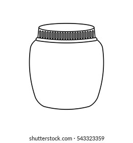 mason jar isolated icon vector illustration design
