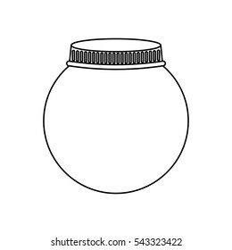 mason jar isolated icon vector illustration design