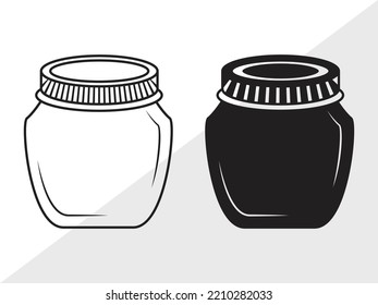 86 Svg Files Mason Jar Images, Stock Photos & Vectors | Shutterstock