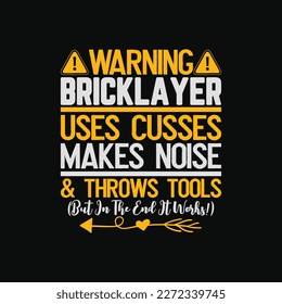 Mason Throws Tools Brickie Brickmason Bricklayer