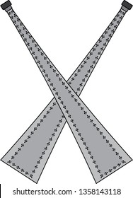 Masonic symbol of Director of Music, Craft Lodge Officers Collar Jewel
