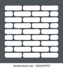 Masonry brick background quality vector illustration cut svg