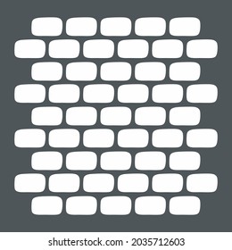 Masonry brick background quality vector illustration cut svg