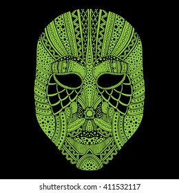 Masque illustration