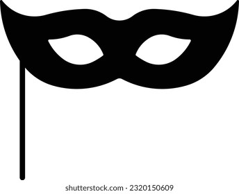 masquerade carnival mask mask carnival anonymous Glyph