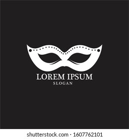 Masquerade Carnival Mask Icon and symbol vector