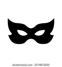 Masquerade  icon color editable on white background